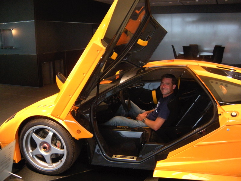 Cooper Lee in McLaren F1 @ McLaren Technology Centre June 22nd, 2010