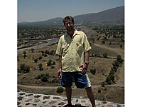 Cooper Lee @ Pyramid of the Moon outside of Mexico City April 27th, 2003